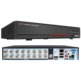 POWERMASTER PM-4409 6IN1 16 KANAL 5MPN DVR KAYIT CİHAZI H265